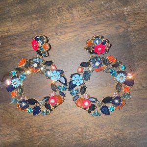 J.Crew Studded Dangle Earrings